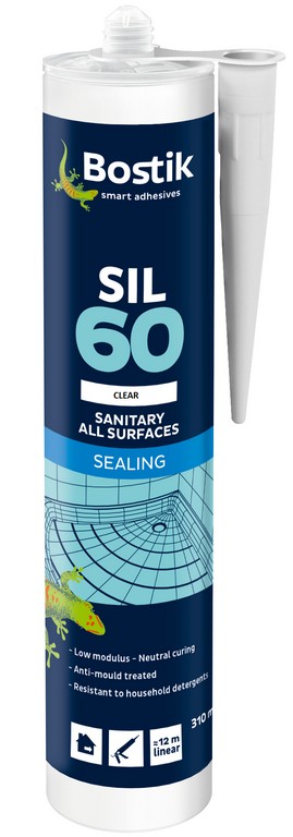 Bostik Seal Silicone Sil60 - Clear